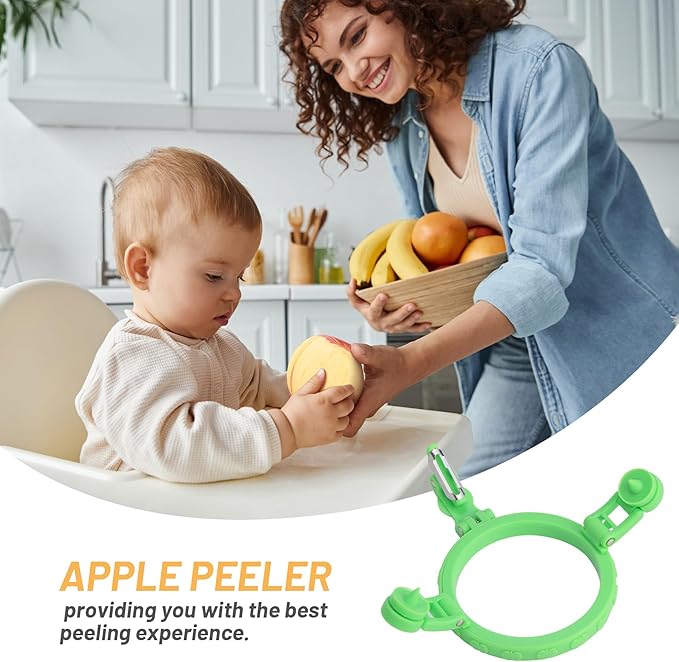 Handheld Apple Peeler for Apple Pear YORSEEK Manual Rotating Apple Pear Peeler Zester Kitchen Gadget Apple Peeling Hand Rotation Fruit Spiralizer Peeler Machine Gift Ideas