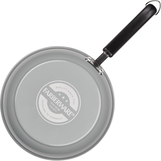 Farberware EcoAdvantage Ceramic Nonstick Cookware/Pots and Pans Set, 13 Piece - Gray