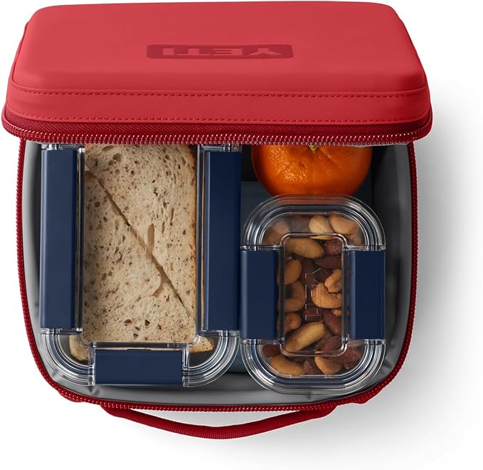 YETI Daytrip 3L Insulated Soft Cooler Lunch Box, Rescue Red