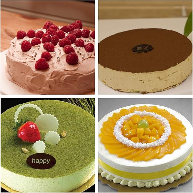SILIVO 9.5 inch Cake Pans, 2 Pack Silicone Baking Pan, Nonstick Silicone Cake Molds for Cheesecake and Chocolate Cake