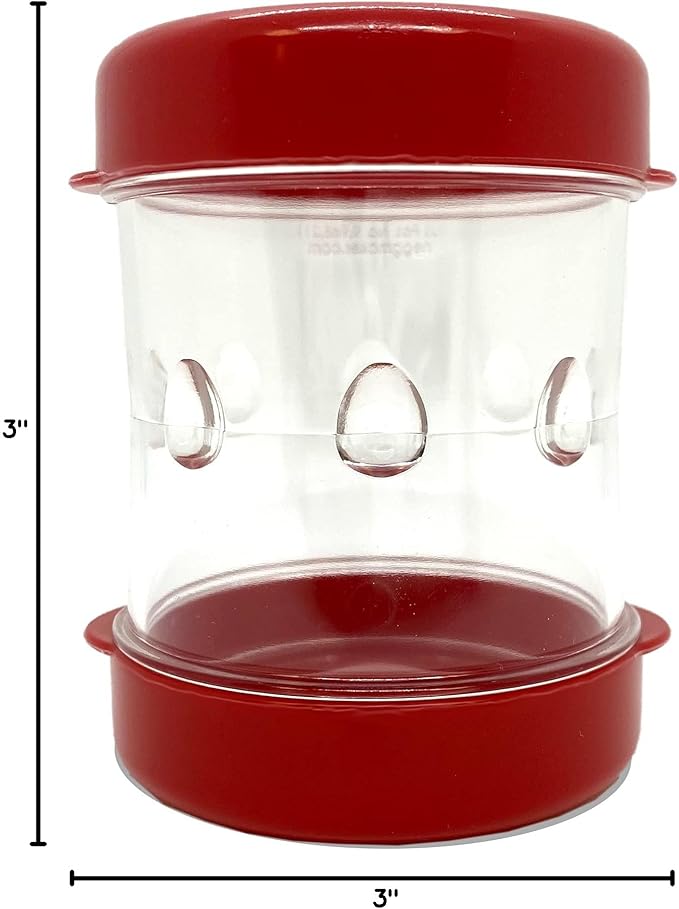 The Negg Boiled Egg Peeler - Red