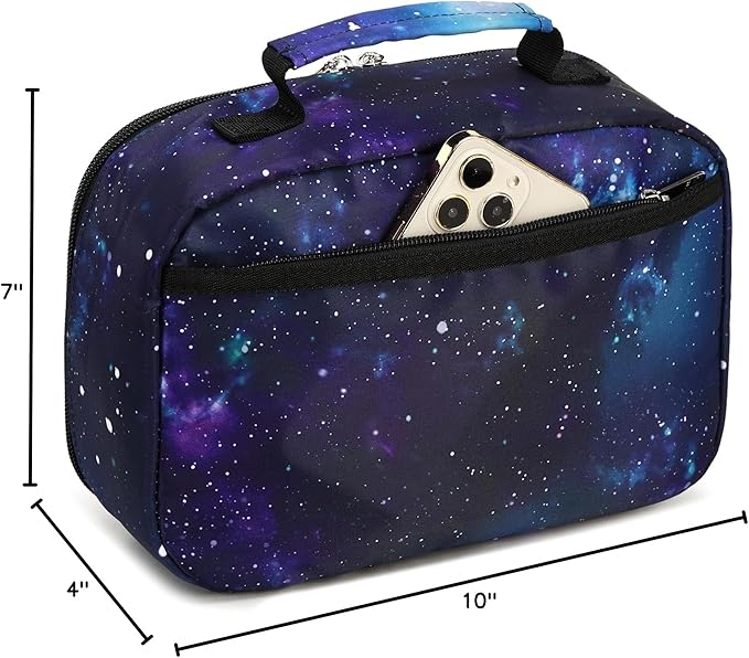LEDAOU Lunch Box Kids Insulated Lunch Bag Boys Girls Toddler Reusable Lunchbox for School Picnic Hiking