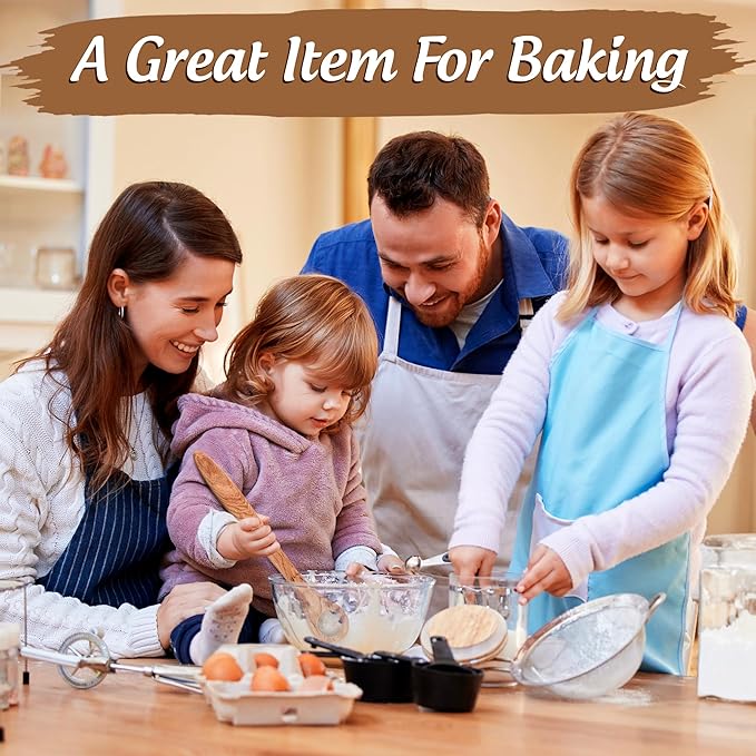 Wooden Danish Dough Whisk, Bread Whisking Tool for Mixing Sourdough, Egg and Flour Mixer Whisk, Traditional Bread Baking Tools and Supplies.