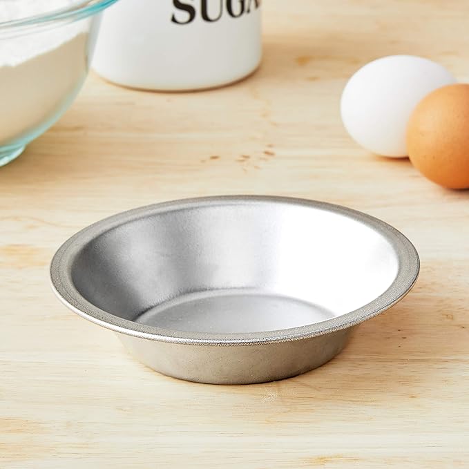 Fox Run Pie Pan, Tin-Plated Steel, 5-Inch (Pack of 2)