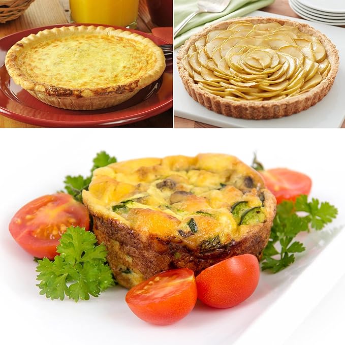 50 Pack - Pie Pans 4 inch,Mini Pie Tins HEAVY-DUTY Disposable Aluminum Foil Tart/pie Pans for Baking Easily Stack & Store, Freeze & Reheat