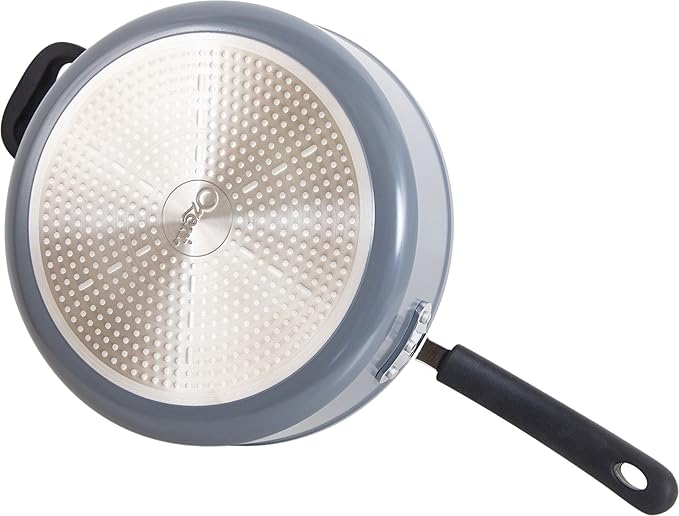 The Stone Earth All-In-One Sauce Pan by Ozeri -- 100% APEO, GenX, PFBS, PFOS, PFOA, NMP and NEP-Free German-Made Coating