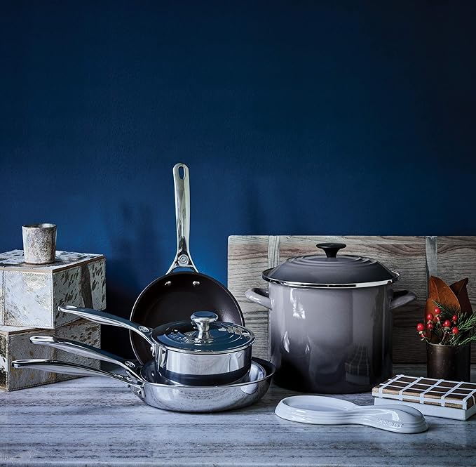 Le Creuset Enamel On Steel Stockpot, 8 qt., Oyster