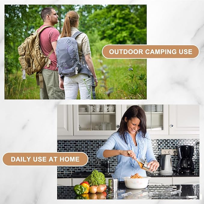 12 Packs P-38 and P-51 Military Can Openers with Key Rings Stainless Steel Army Camping Can Openers Military Manual Portable for Kitchen Travel Camping Survival Outdoor