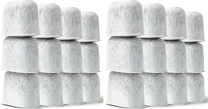 Cuisinart Compatible Replacement Charcoal Water Filters for Coffee Makers - Fits all Cuisinart and Braun BrewSense Coffee Makers (Pack of 2)