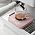 ShanSon Mini Coffee Scale with Timer,0.1g High Precision Espresso Scale,2kg/0.1g Digital Kitchen Scale with Flow Rate,USB-C Rechargeable,Waterproof Surface,Auto Timer for Pour Over & Espresso,Pink