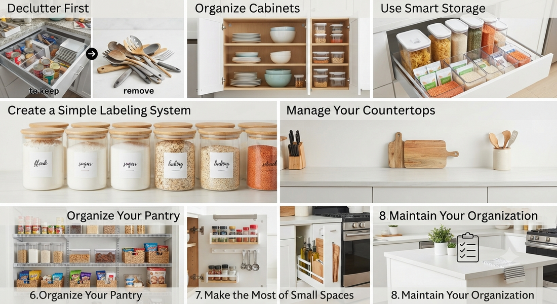 Simple Ways to Keep Your Kitchen Organized