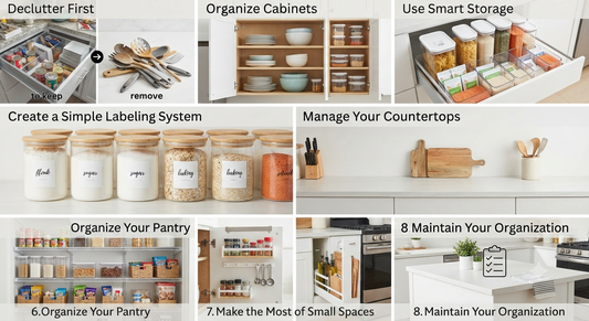 Simple Ways to Keep Your Kitchen Organized