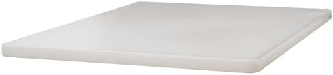 Winco 15" x 20" White Heavy-Duty Plastic Cutting Board (Set of 6)