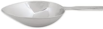 RSVP International Endurance Stainless Steel Measuring Scoop Collection, Oval, 1-Cup