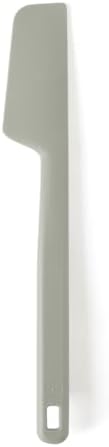 Calphalon Prime Silicone Jar Scraper, Flexible Jar Spatula for Jars, Bottles & Blenders, Heat-Resistant Silicone Scraper with Ergonomic Handle for Easy Food Removal, Taupe