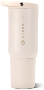 HydroJug Sport 20 oz Insulated Stainless Steel Water Bottle, Cream