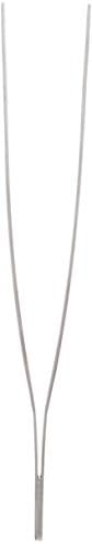 Mercer Culinary 18-8 Stainless Steel Precision Plus Chef Plating Tong, Straight, 6-1/8 Inch