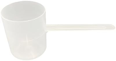 82 mL (82 CC | 2.77 Oz.) Long Handle Plastic Measuring Scoop for Coffee, Protein Powder, Pet Food, Spices, Grains, Dry Goods – Food-Grade BPA-Free (Pack of 5)