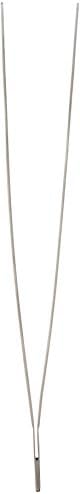 Mercer Culinary 18-8 Stainless Steel Precision Plus Chef Plating Tong, Straight, 11-3/4 Inch