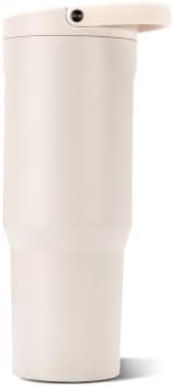 HydroJug Sport 40 oz Insulated Stainless Steel Water Bottle, Cream