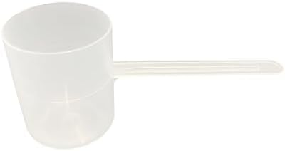 82 mL (82 CC | 2.77 Oz.) Long Handle Plastic Measuring Scoop for Coffee, Protein Powder, Pet Food, Spices, Grains, Dry Goods – Food-Grade BPA-Free (Pack of 100)
