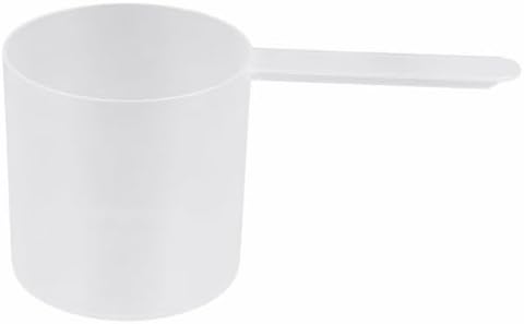 3/4 Cup (6 Oz. | 177 mL) Long Handle Scoop for Coffee, Protein Powder, Pet Food, Spices, Grains and Dry Goods – Plastic Food-Grade, BPA-Free Measuring Cup (Pack of 10)