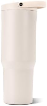 HydroJug Sport 32 oz Insulated Stainless Steel Water Bottle, Cream