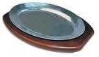 Winco 11" Sizzle Platter, Alu
