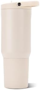 HydroJug Sport 20 oz Insulated Stainless Steel Water Bottle, Cream
