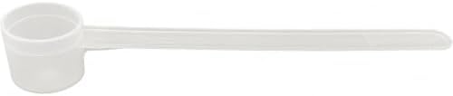 6.5 mL (6.5 CC) Long Handle Plastic Measuring Spoon for Coffee, Protein Powder, Pet Food, Spices, Grains, Dry Goods – Food-Grade BPA-Free (Pack of 1)