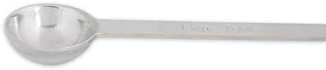 RSVP International Endurance Kitchen Collection Open Stock Measuring Spoon, Stainless Steel, Dishwasher Safe, 1-Teaspoon