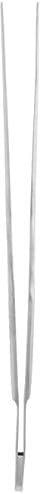 Mercer Culinary 18-8 Stainless Steel Precision Plus Chef Plating Tong, Offset, 6-1/2 Inch