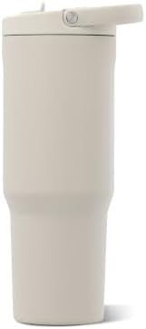 HydroJug Sport 40 oz Insulated Stainless Steel Water Bottle, Linen