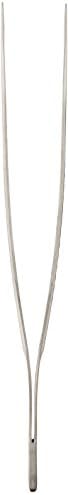 Mercer Culinary 18-8 Stainless Steel Precision Plus Chef Plating Tong, Fine Point, 6-1/8 Inch
