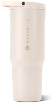 HydroJug Sport 40 oz Insulated Stainless Steel Water Bottle, Cream