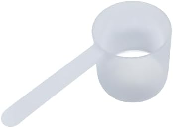 3/8 Cup (3 Oz. | 6 Tablespoon | 90 mL) Long Handle Plastic Measuring Scoop for Coffee, Protein Powder, Pet Food, Spices, Grains, Dry Goods – Food-Grade BPA-Free (Pack of 1)