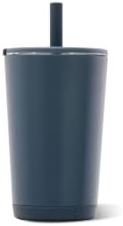 HydroJug Everyday Tumbler 14 oz, Ceramic-Lined Straw Cup, Cascade