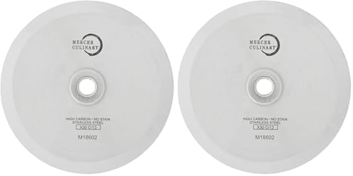 Mercer Culinary Millennia Replacement Pizza Wheel, 2-3/4 Inch, Stainless Steel (Pack of 2)