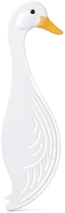 Genuine Fred WATERFOWL Goose Pot Strainer – Great for Pasta and Vegetables - Easy One-Handed Draining - Space-Saving Design - Funny Kitchen Gadget and Accessory