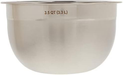 Tovolo Medium Stainless Steel Mixing Bowl 3.5 Quart Nesting Metal Bowl with Rounder Lip Edge, Dishwasher Safe Single Metal Bowl Kitchen Prep Essential, Whisking Bowl for Baking and Cooking