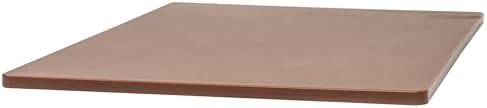 Winco 15" x 20" Brown Heavy-Duty Plastic Cutting Board (Set of 6)