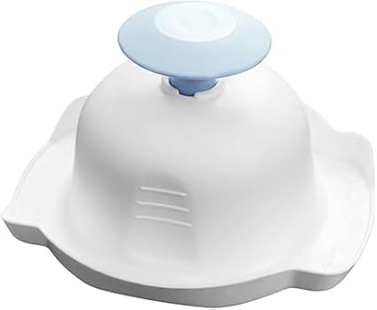 Blue Food Slicer Finger Guard for Mandolin, Anti-Cut Protectors for Vegetable Grater, Safety Holder for Mandoline Cutting - Slicers Tool