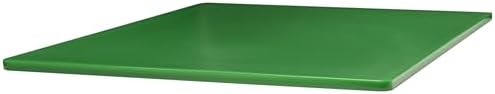 Winco 18" x 24" Green Heavy-Duty Plastic Cutting Board (Set of 6)