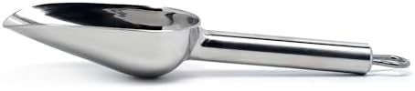 RSVP International Endurance Stainless Steel Measuring Scoop Collection, 0.25-Cup