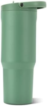 HydroJug Sport 32 oz Insulated Stainless Steel Water Bottle, Sage