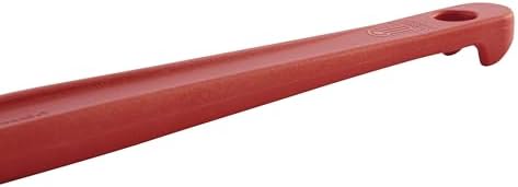 Rubbermaid Commercial Products High Heat Resistant Silicone Heavy Duty Spatula/Food Scraper 9.5-Inch 500°F Heat Resistant Red Handle for Baking/Cooking/Mixing Commercial Dishwasher Safe