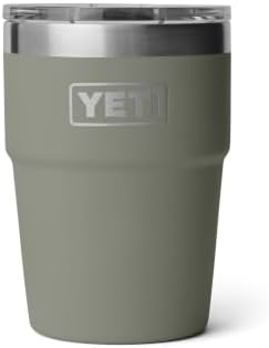 YETI Rambler 16 oz Stackable Tumbler, Vacuum Insulated, Stainless Steel with MagSlider Lid