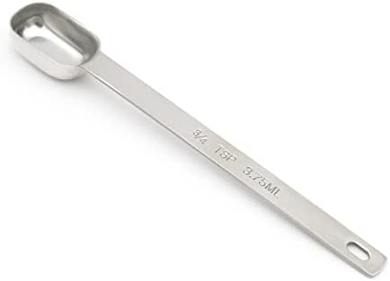 1PCS 3/4TSP(3.75ML) Measuring Spoon, Stainless Steel Long Handle Teaspoons