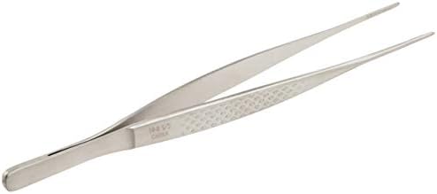 Mercer Culinary 18-8 Stainless Steel Precision Plus Chef Plating Tong, Fine Point, 6-1/8 Inch