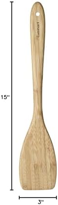 Cuisinart GreenGourmet Bamboo Solid Turner, 15" x 3" x 0.9"